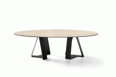 Carcassonne Oval Table